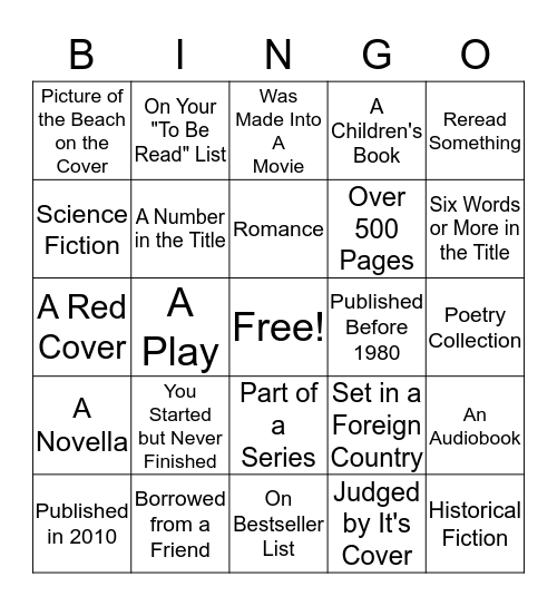 Passawatami Bingo Card