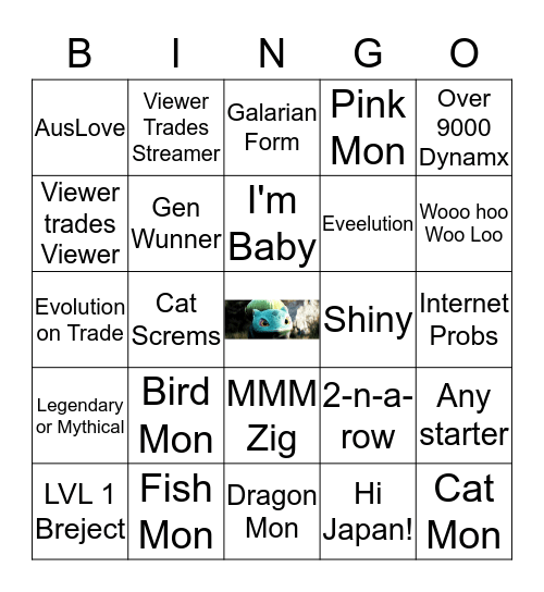 WTW Bingo Card