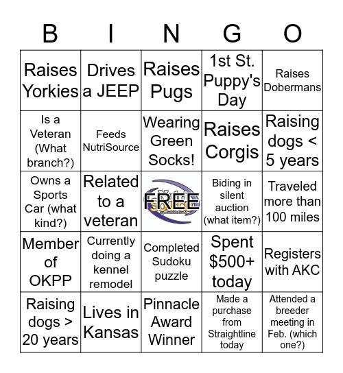 NurtriSource Bingo Card