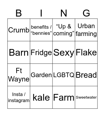 BIRFDAY BINGO Card