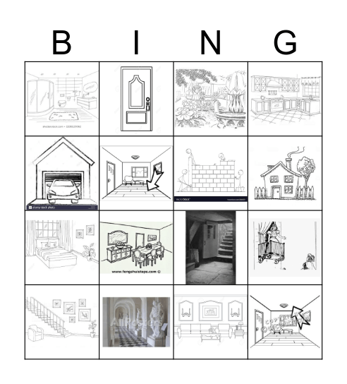 La Maison Bingo Card