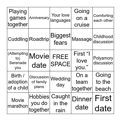 FFXIV Ship Bingo (SFW) Bingo Card
