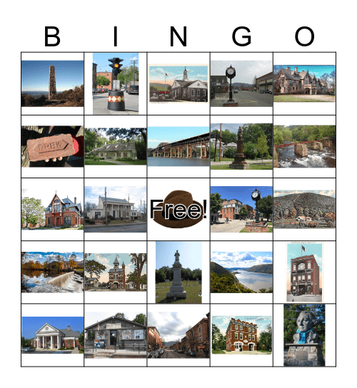 Beacon Landmark Bingo Card