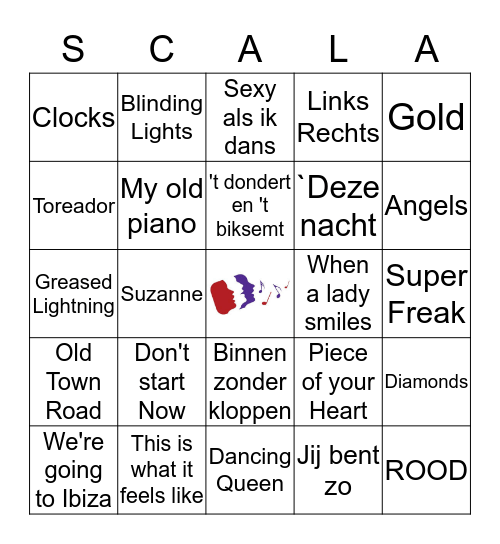SWINGO met SCALA Bingo Card