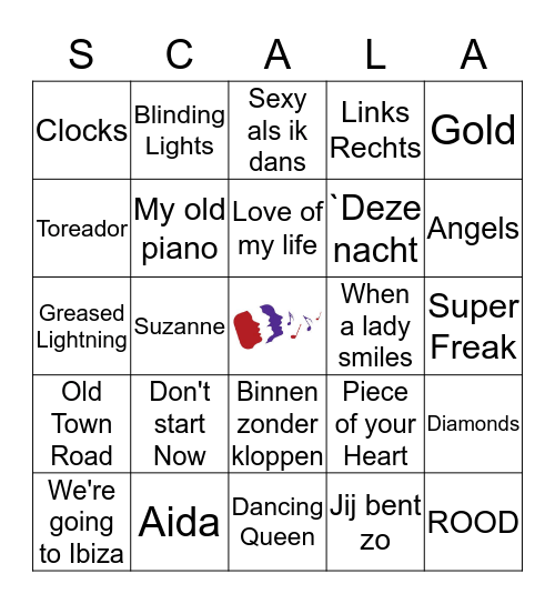 SWINGO met SCALA Bingo Card