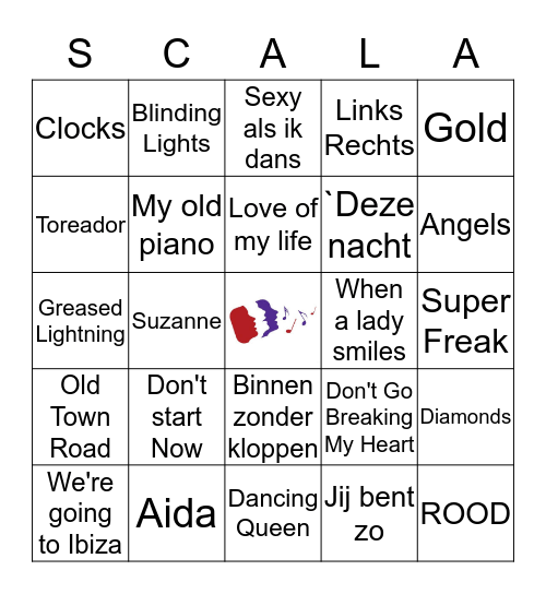 SWINGO met SCALA Bingo Card