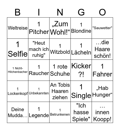 Bullshit Bingo Card
