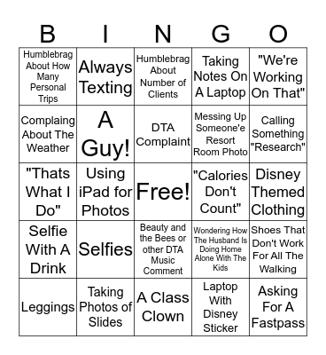 AEP BINGO Card