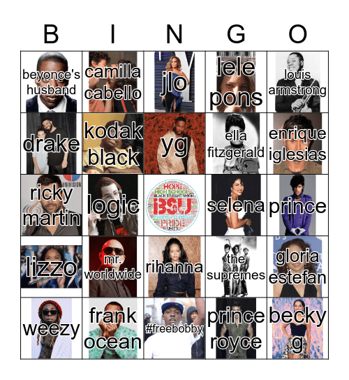 BSU BINGO Card