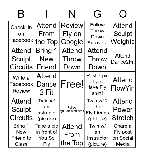 March Madness Bingo Card