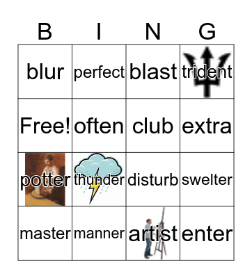 Our Sight Words Bingo Card