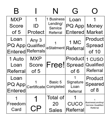 Culebra-Traniee Bingo Card