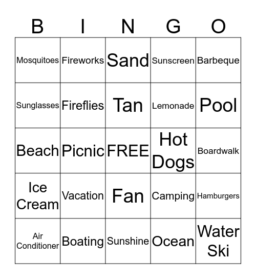 4 CORNER BINGO Card