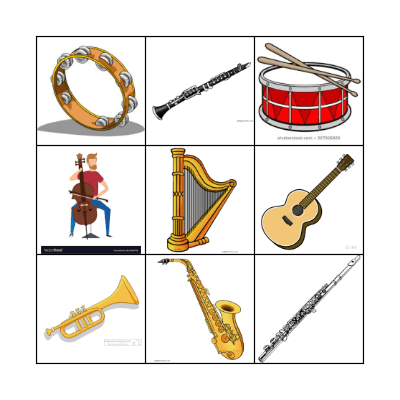 Musical BINGO!! Bingo Card