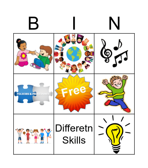 Diversity & Inclusion Bingo Card