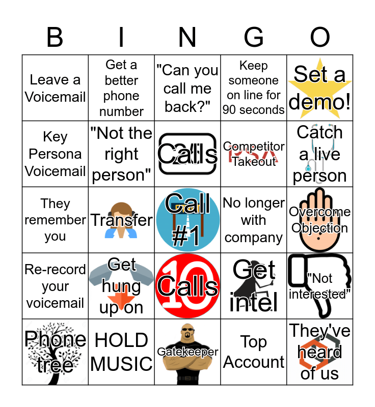 Coalfire Call Blitz Bingo! Bingo Card