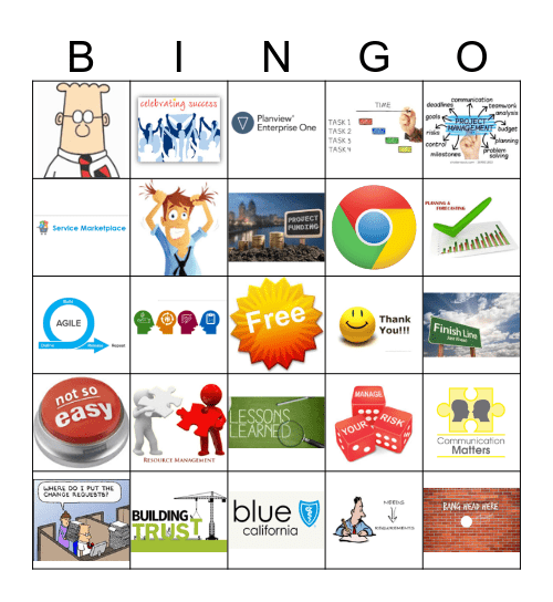 Employee Appreciation 2020 Bingo Card