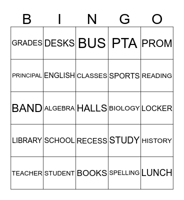 RAMER -DUNBAR REUNION Bingo Card