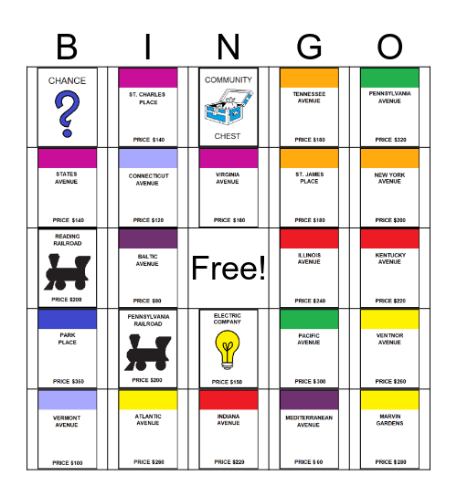 Yahtzenopoluno: Bingo Edition Bingo Card