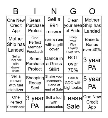 Luai Bingo - HI Bingo Card