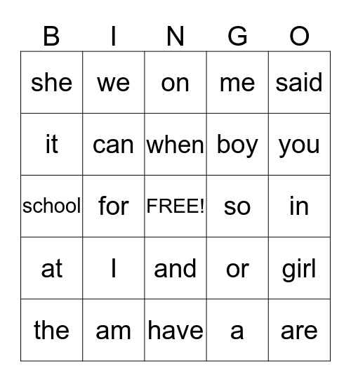 Bingo Cards One Bingo Card