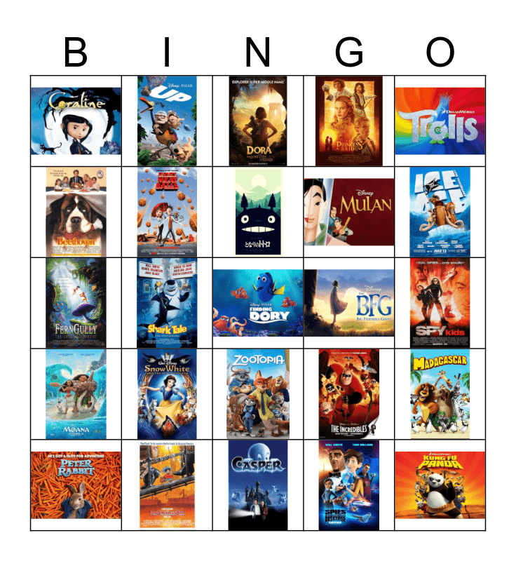 Silver Screen Bingo Games