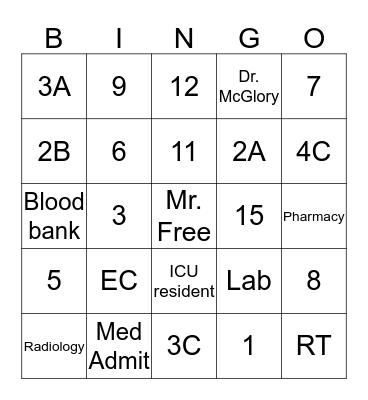 it's Sundayyyyy!!!! Bingo Card