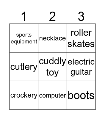 My Kiez Bingo Card