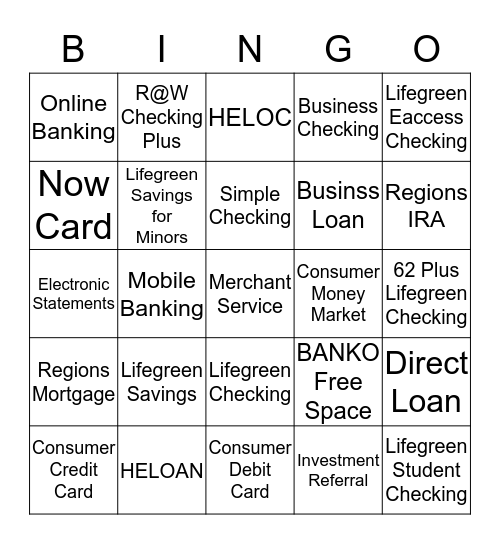 BANKO BINGO (Platform) Bingo Card