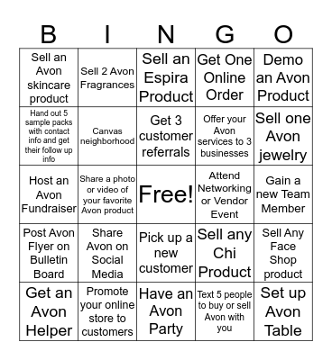 March Challenge Bingo Card