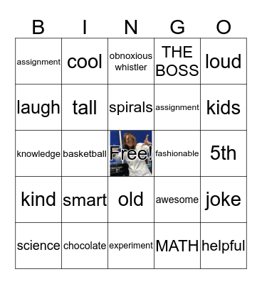 KELZER BINGO Card