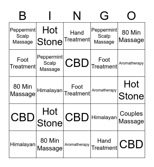 Fill Your Bingo Card! Bingo Card