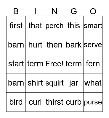 Week #27 BINGO Card