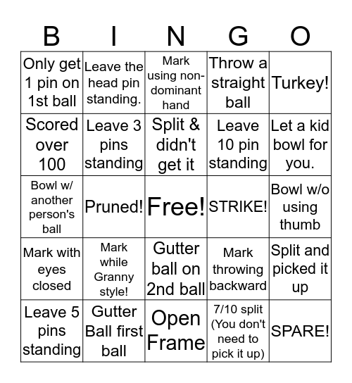 30th B-day BINGO! Bingo Card