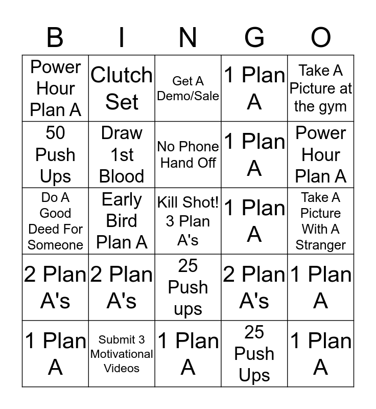 Renewal By Andersen Michael Bingo Card