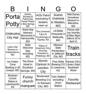 Roaming Gnome BINGO Card