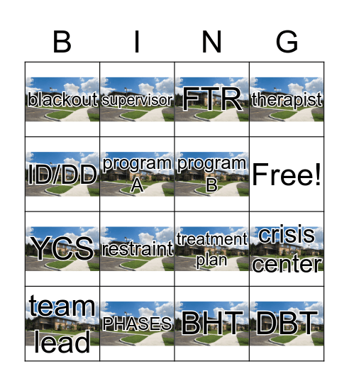 CAMPAGNA ACADEMY Bingo Card