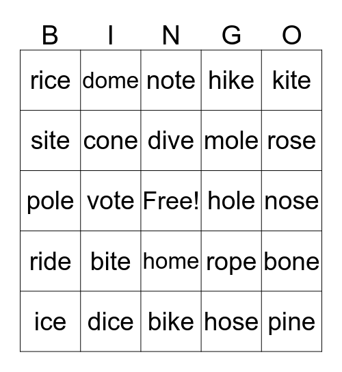 SPL-B3-unit-4~6 Bingo Card