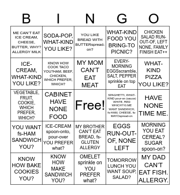 Unit 11 review Bingo Card