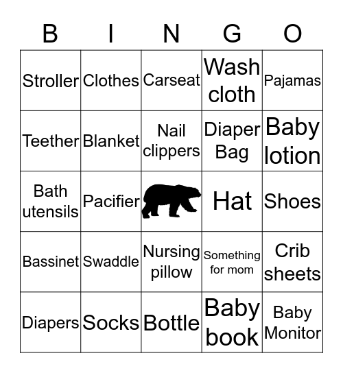 Let the Adventure Begin Bingo Card