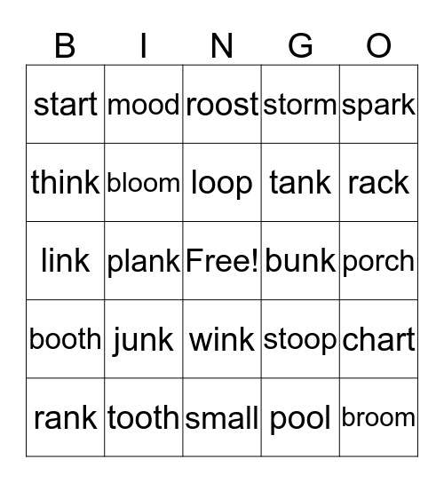 SS1 Level 22-24 Review Bingo Card