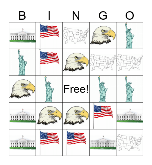 Symbol Bingo Card