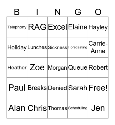 Devlope Me Bingo Card