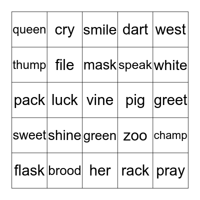 Empower 5 in a row  Bingo Card