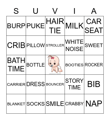 BABY FEVER Bingo Card