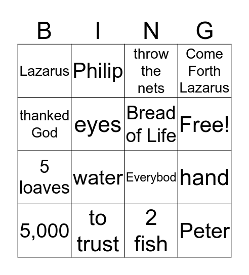 Y3Q2 Review Bingo Card