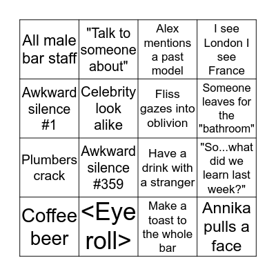 Kel's Team Building Sessions BINGO Card