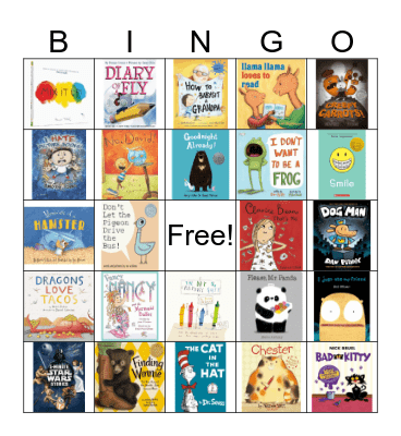 LIBRARY BINGO Card