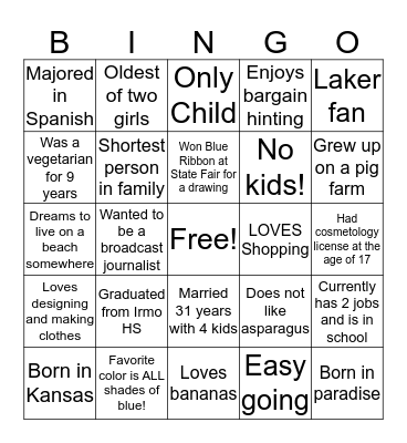 Lockbox Interactive Bingo Card