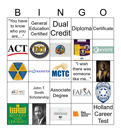 Super Someday Bingo Card